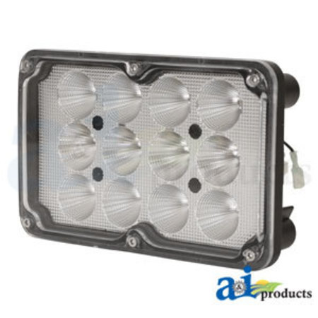 A & I PRODUCTS Work Lamp, LED, Flood / Spot Combo, Rectangle 0" x0" x0" A-WL1295
